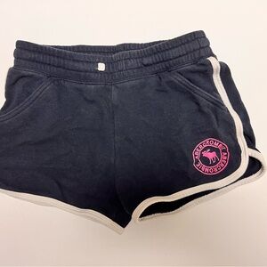 Abercrombie Kids Navy and Pink Athletic Shorts